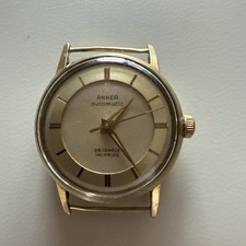 Anker 14ct Gold Uhr Automatik 25 Steine 50er 60er