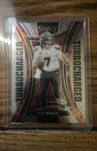 C.J. Stroud #10 2024 Panini Select Turbocharged card
