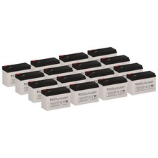 SigmasTek SP12-7.5 T2 SLA Battery Set of 16 for UPS12-7 UPS Battery - Set of 16