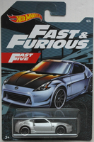Hot Wheels Nissan 370Z Silbermetallic Fast & Furious Fast Five Neu/Ovp Hw Auto