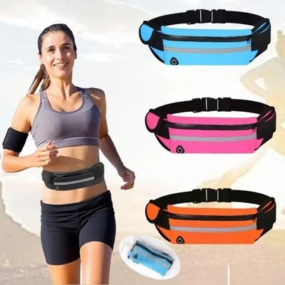 Waterproof Shockproof Sports Waist Bag Close Fitting Running Cycling Travel Belt