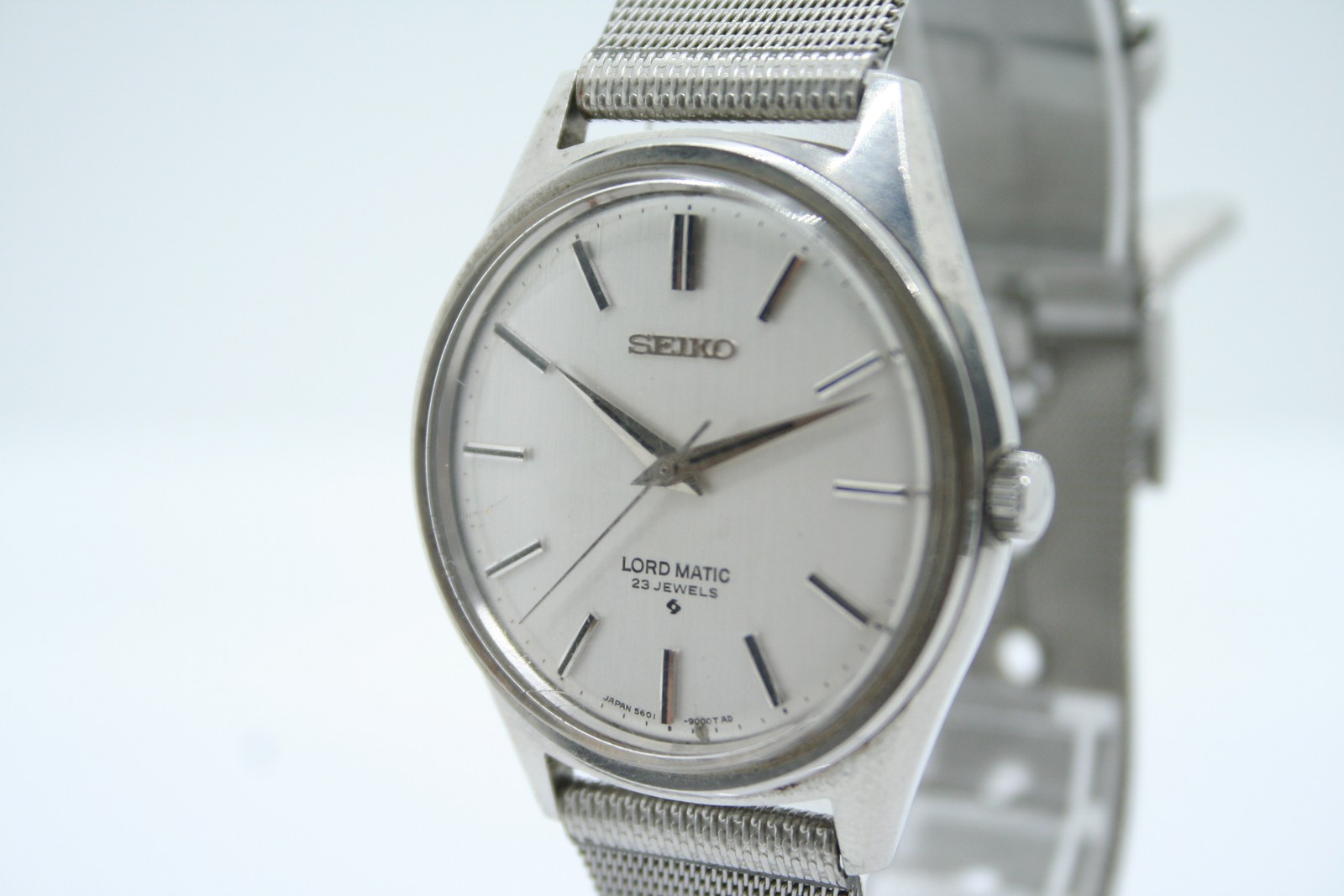 [Exc+5] Matic Silver Lord Automatic 23J LM 5601-9000 Vintage Dial Men's SEIKO - vintagewatches.pk