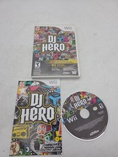 DJ Hero (Nintendo Wii, 2009) Game Only - Complete w/ Manual - Tested Working