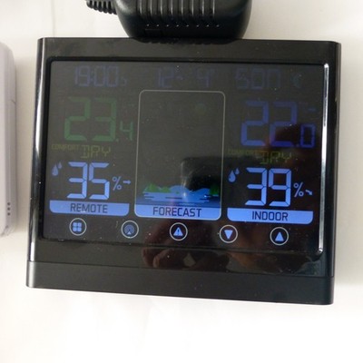 Funk Wetterstation Außensensor 8626 Digital Thermometer Barometer Druck