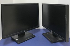  Lot of 2 TESTED ACER 19  VGA LCD MONITORS MODEL V193W NO CABLES INCLUDED