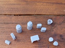 1/35 Scale German Kitchen Accessories Set. WW2 German Diorama