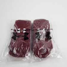 Under Armour Socks Boy's Maroon New with Tags