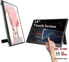 14" Portable Touchscreen Monitor, 1920 x 1200 IPS/HDR Ultra-Slim Travel