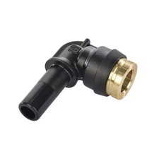 Parker 369Ptcsp-10-10 Composite Dot Push-To-Connect Fitting, Composite, Black