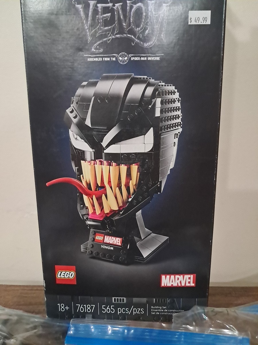 LEGO Marvel 76187 Venom Bust – Retired – 100% Complete