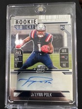 rookie ticket auto JaLynn Polk rookie