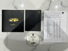 Lamborghini Gallardo MY07 New Car Price List & Dealer Brochures & Workshop CD