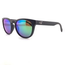 Kaenon Strand SR91 Black Frame Brown Polarized Mirrored Lenses Sunglasses