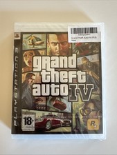Grand Theft Auto IV 4 PS3 PlayStation 3  Black Label - BRAND New Sealed