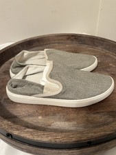 Olukai Women's Grey Sand Mesh Slip On Sneaker Size 7 brand new