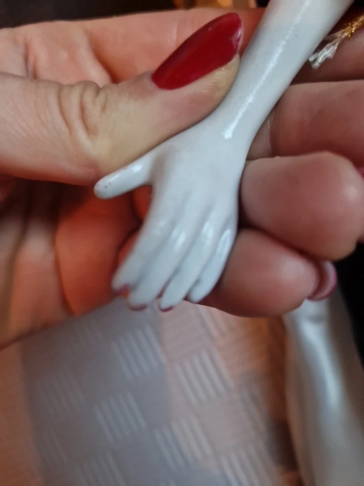 Porzelan Puppe Clown Vintage Retro Original 80er Jahre - Bild 3 von 4