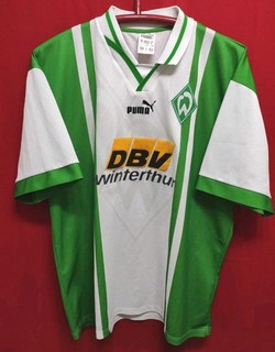 Original Puma Werder Bremen Trikot Größe L verm.Saison 96/97 ohne Rückennummer