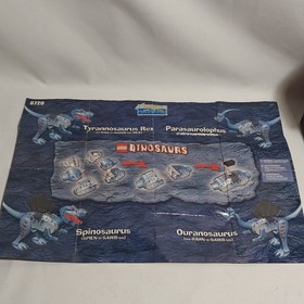 Lego Dinosaurs T-Rex / Spinosaurus 6720 Complete w Instruction Sheet & Container