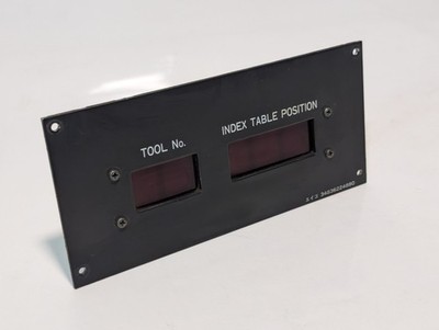 Sumtak 34836224880 index table position/Tool No. LED panel display, As shown