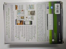 NIV Study Bible, Black Bonded Leather 