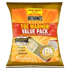 HotHands Toe Warmer Value Pack - 7 Pairs of Toe Warmers