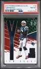 2017 PANINI DONRUSS ELITE SPELLBOUND GREEN #16 TOM BRADY PSA 8