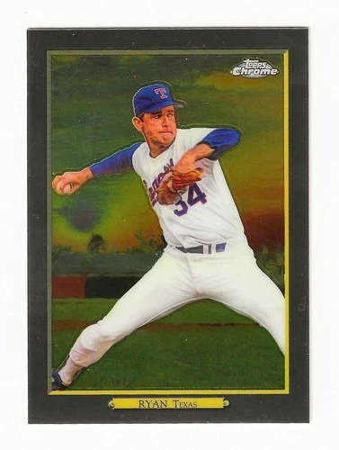 NOLAN RYAN  2020 TOPPS UPDATE TURKEY RED CHROME CARD #TRC-50 -RANGERS -NM-MNT