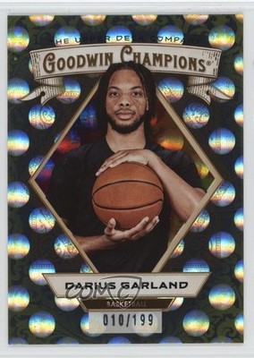 2025 Upper Deck Goodwin Champions Yellow Circles 10/199 Darius Garland #10 1t2a