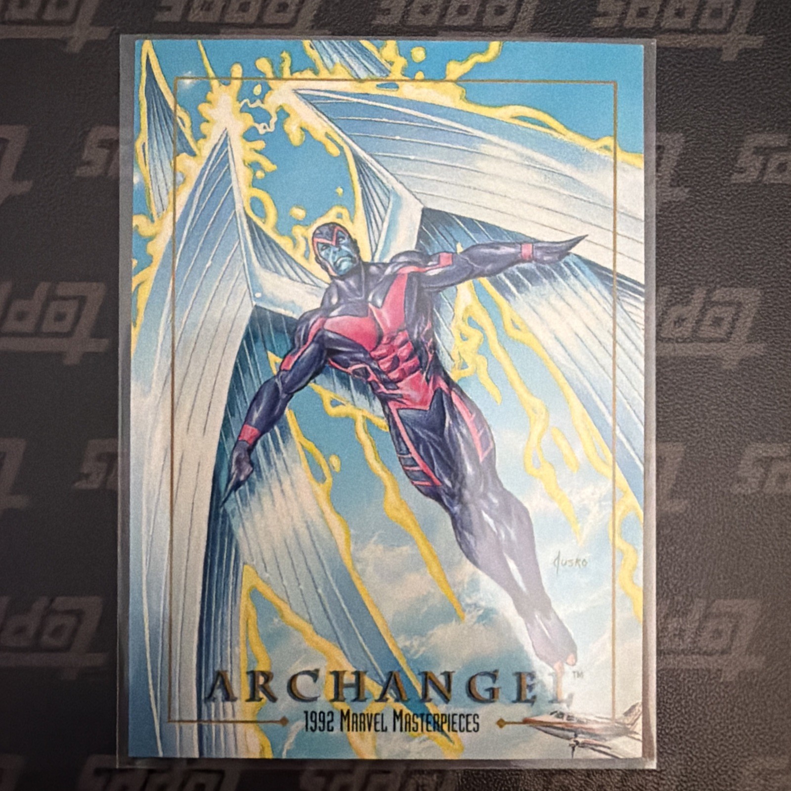 Archangel #8 Marvel 1992 Masterpieces trading card — raw and PSA graded price guide