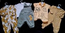 Unisex Babys Clothes Size 0 to 3 Months by Disney Baby & George Tu etc