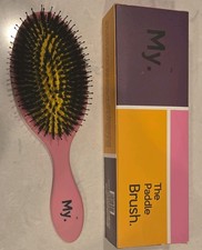 My. Antistatic Detangling Paddle Brush Oval Pink for All Hair Types