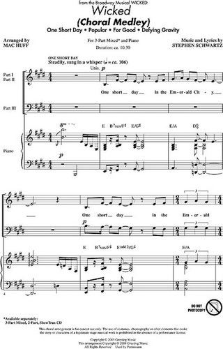Wicked - (Medley coral) - Imagen 2 de 6