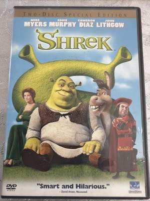 Shrek DVD 2001 Two-Disc Special Edition Myers Murphy Diaz Lithgow DreamWorks