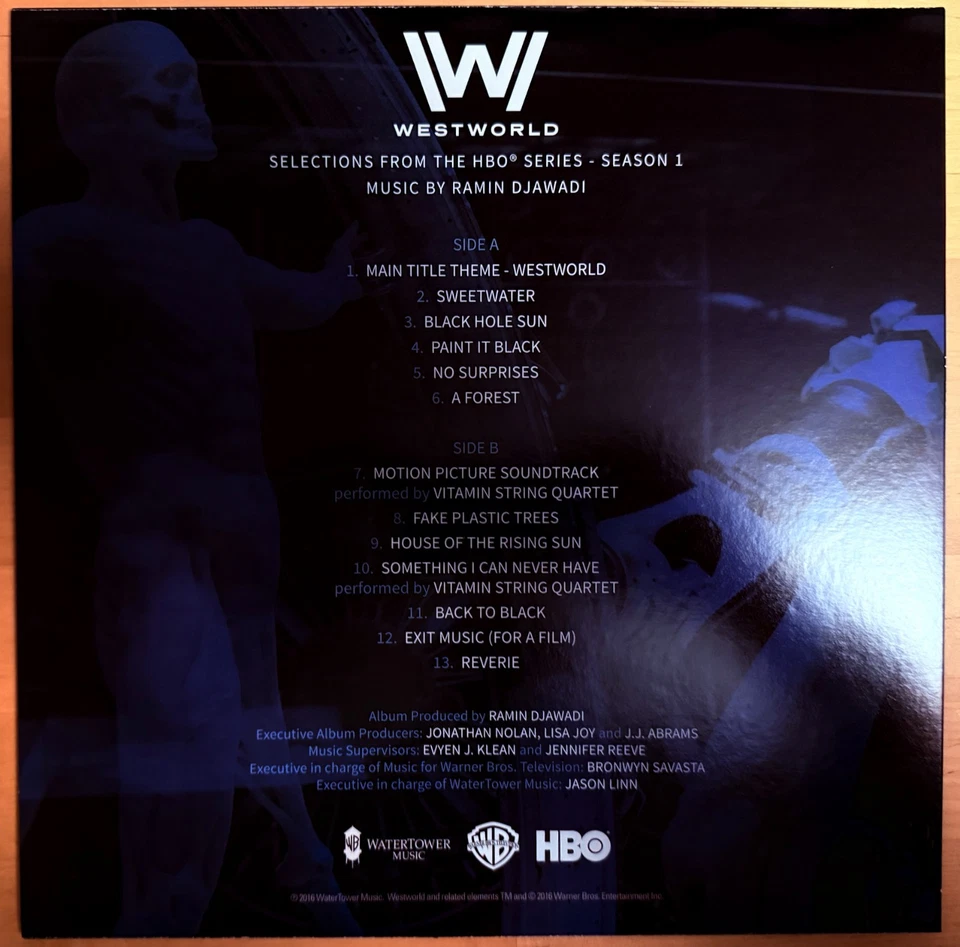 Westworld -  OST - Selections From Season 1 - Black Vinyl LP - Ramin Djawadi - Image 4 of 4