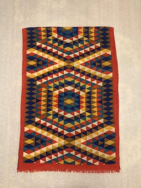 Women Italy Scarf Multicolor Polyester One size