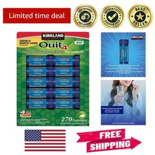Signature Quit Lozenges 4mg - 270 Mint-Flavored Pieces for Smoking Cessation