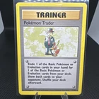 New Listing🎴Pokémon Trader - Trainer 77/102 RARE Base Set Unlimited Pokemon Card LP