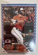 2023 Topps Complete Set - Kyle Stowers #156 Blue Star Parallel /299 (RC)