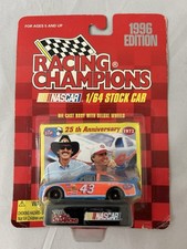 Vintage Nascar 1996 Racing Champions Bobby Hamilton 1:64 Die-Cast Car Card