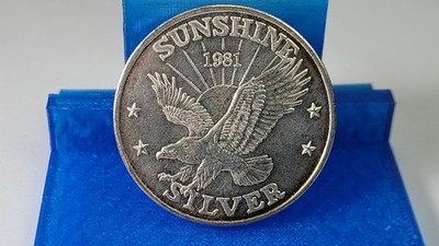 Vintage 1981 Sunshine Mining 1 Ounce Silver Round | eBay