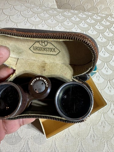 Vintage Opera Glasses Aldon G Rodenstock Munchen Germany - In Box With Case - Picture 6 of 11