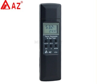 3 Digit Hot AZ870AL Thermometer Hygrometer Humidity Gauge Dew Point iy