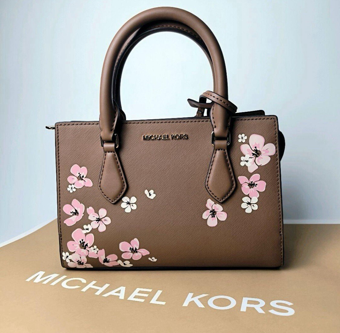 Michael Kors Japan Exclusive 2 Way Bag - Cherry Blossom Michael Kors Japan Exclusive 2 Way Bag - Cherry Blossom