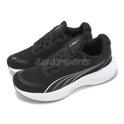 Puma Scend Pro Black Grape Mist Men Unisex Road Running Shoes 378776-13