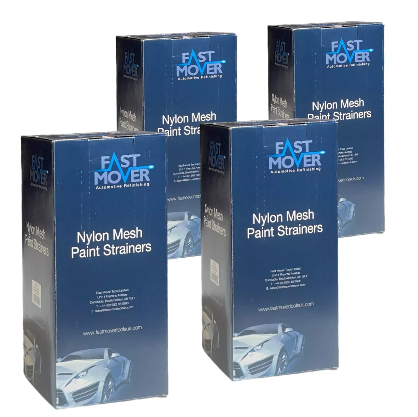 x1000 FAST MOVER PAINT STRAINERS Paper 190 Micron Filter Nylon Mesh 4x250Pcs