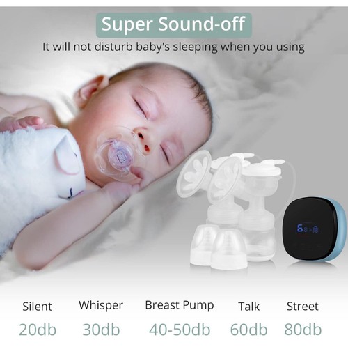 Double Electric Breast Pump, Brand New Sealed, 3 Modes, 9 Levels, Ultra Quiet - Picture 4 of 5