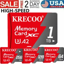 Micro SD Card Ultra 32GB 64GB 128GB 256GB 512GB 1TB TF SDHC/SDXC Class 10 Lot