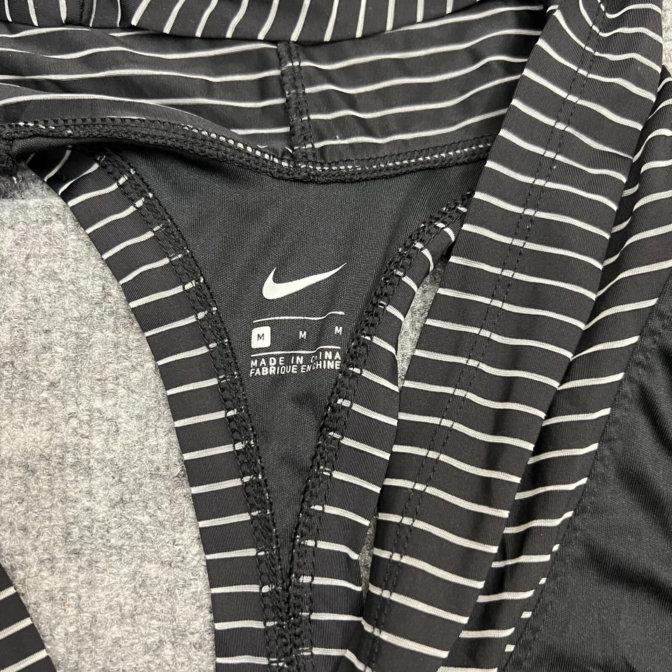 Vestido para mujer Nike Swim Cover Up M Essentials sin mangas con capucha negro Foto 4 de 4