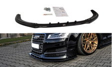 Front Diffuser Splitter V1 Maxton Design Gloss Black ABS for Audi S8 D4