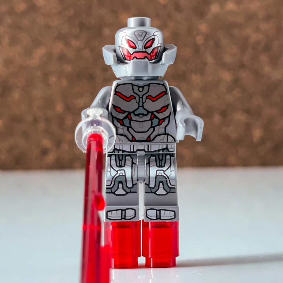 🌈 LEGO Ultron sh1009 Minifigure Avengers Super Heroes Marvel - Immagine 2 di 4